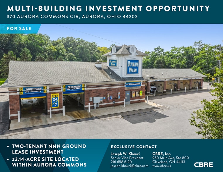 Primary Photo Of 370 Aurora Commons, Aurora Carwash For Sale