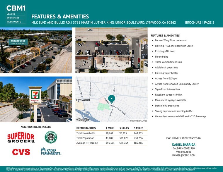 More Photos Of 3791 Martin Luther King Jr Blvd, Lynwood Freestanding For Lease