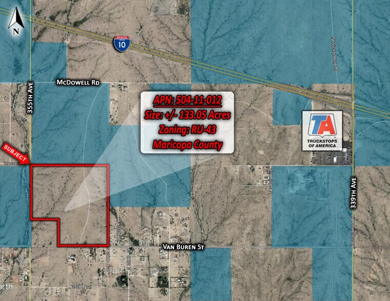 More Photos Of NWC 355th Ave & Van Buren St @ Van Buren St, Tonopah Land For Sale