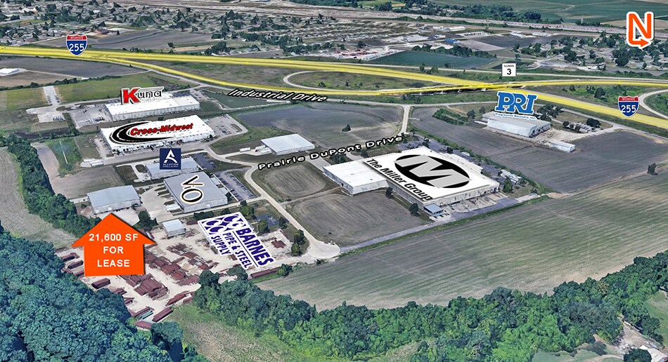 More Photos Of 729 Prairie Dupont Dr, Dupo Warehouse For Lease