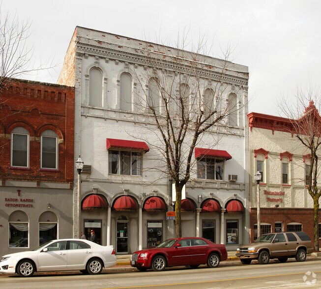 Primary Photo Of 130-134 S Main St, Eaton Rapids Storefront Retail Residential For Sale