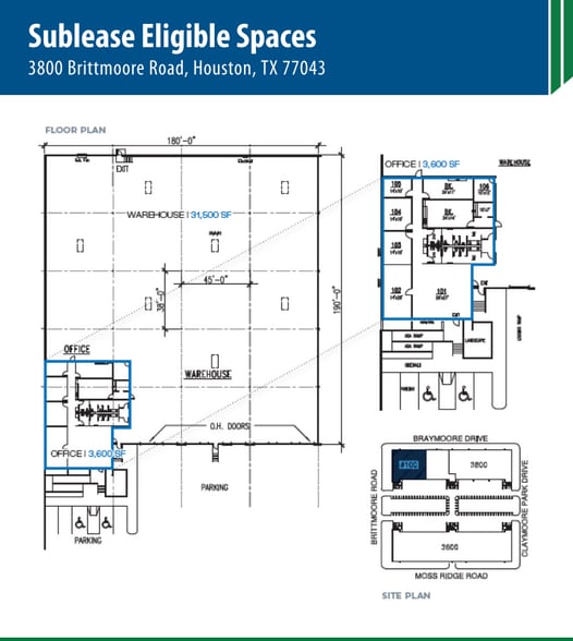 More Photos Of 3800 Brittmoore Rd, Houston Warehouse For Lease