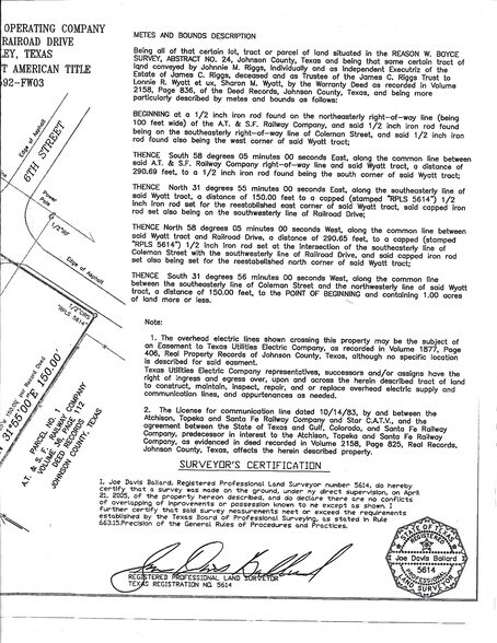 More Photos Of 313 W Railroad Ave, Godley Warehouse For Sale