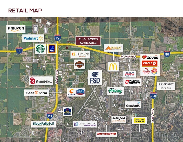 More Photos Of 5801 N Kiwanis Ave, Sioux Falls Land For Sale