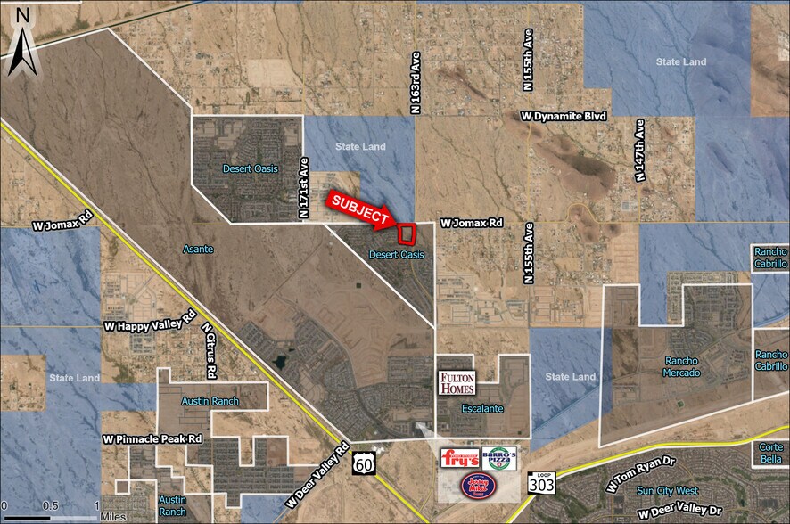 More Photos Of SWC 163rd & Jomax Rd, Surprise Land For Sale