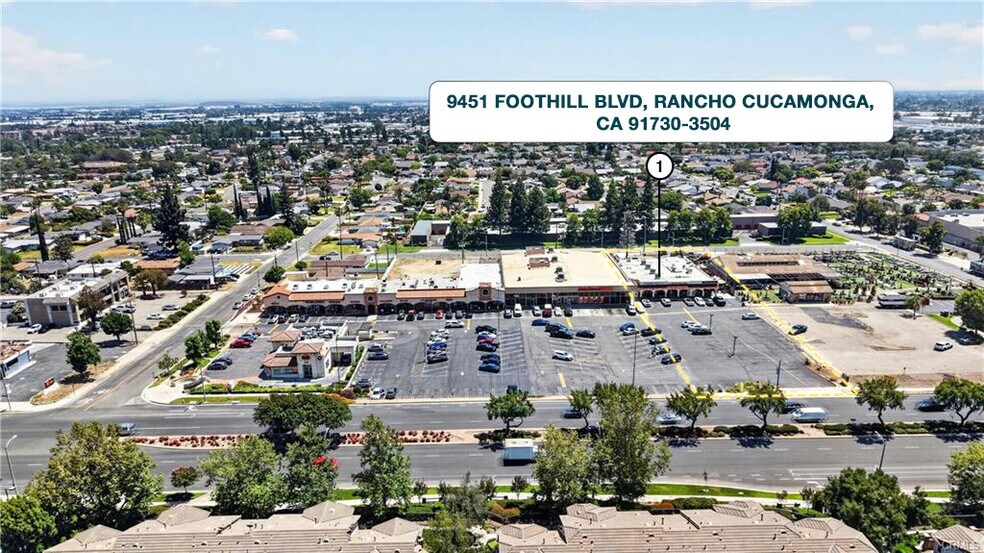 More Photos Of 9451 Foothill Blvd, Rancho Cucamonga Storefront For Sale