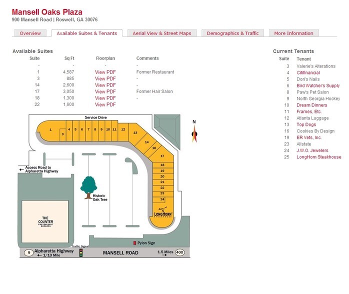 More Photos Of 900 Mansell Rd, Roswell General Retail For Lease