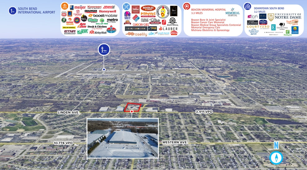 More Photos Of 445 N Sheridan, South Bend Manufacturing For Sale