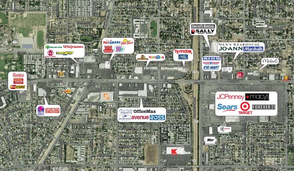 More Photos Of 3601 Ming Ave, Bakersfield Freestanding For Lease