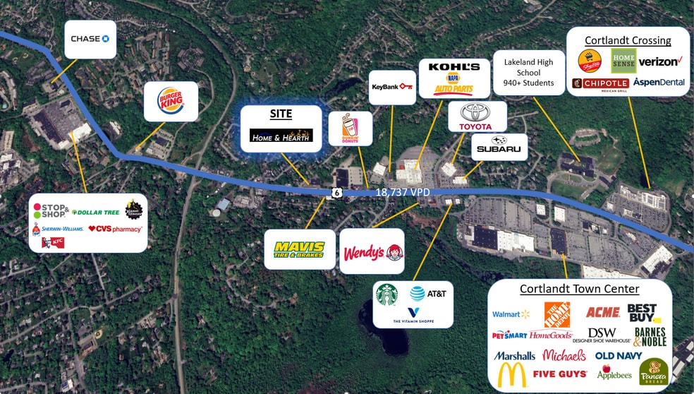 More Photos Of 2084-2090 E Main St, Cortlandt Manor Freestanding For Lease