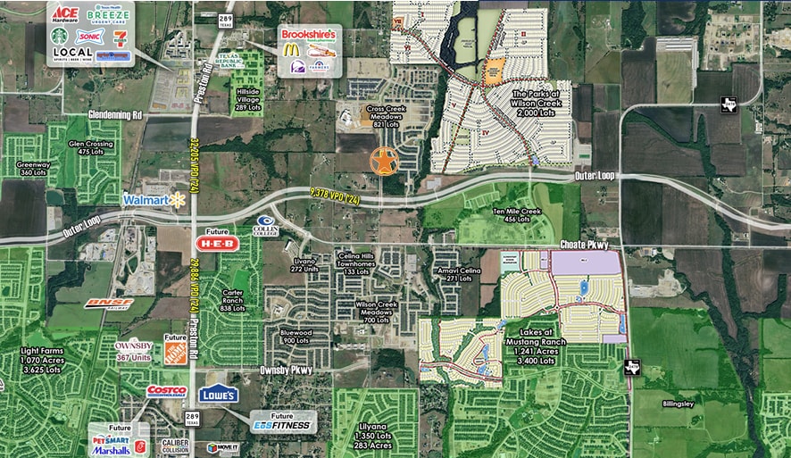 More Photos Of Coit Rd, Celina Land For Sale