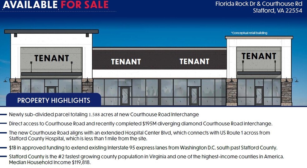 More Photos Of Courthouse Rd & Florida Rock Dr, Stafford Land For Sale