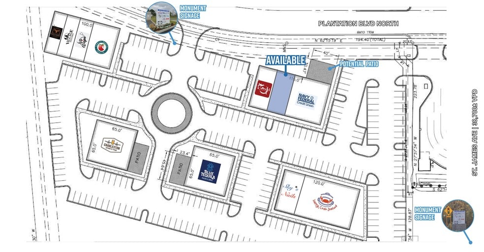 More Photos Of 119 Plantation North Blvd, Goose Creek Storefront For Lease