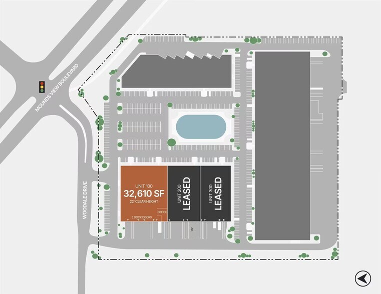 More Photos Of 2290-2298 Woodale Dr, Mounds View Manufacturing For Lease