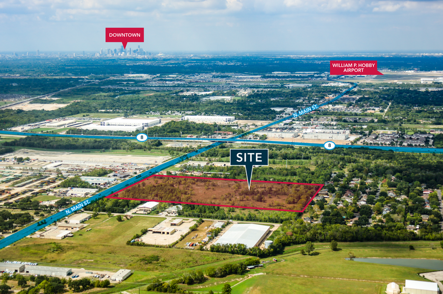 Primary Photo Of 0 N. Main St., Pearland Land For Sale