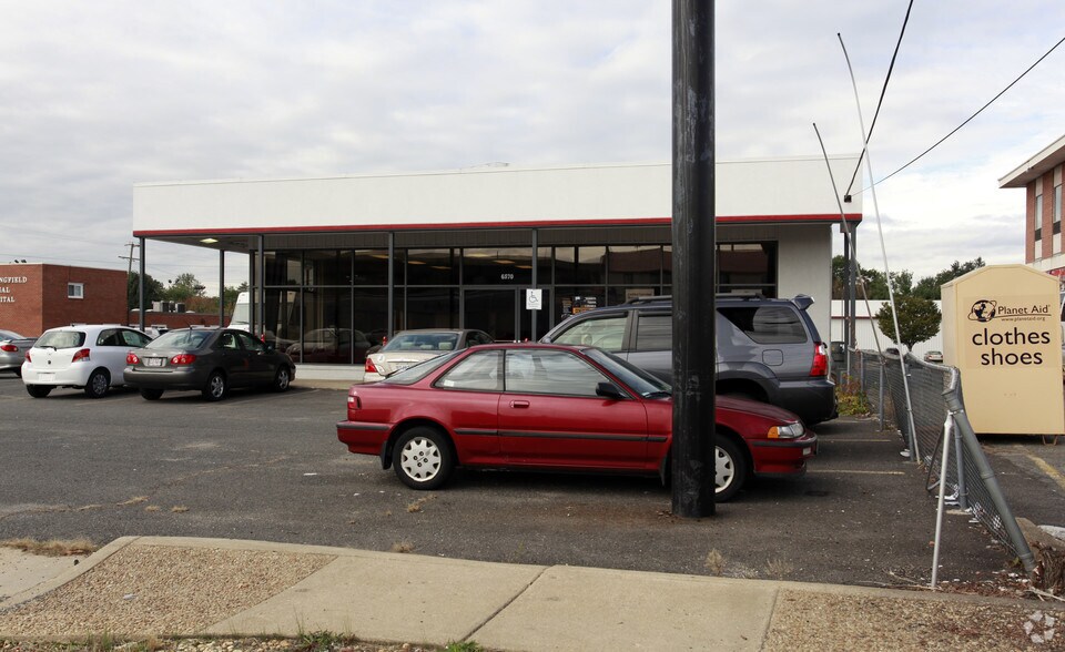 More Photos Of 6570 Backlick Rd, Springfield Auto Dealership For Lease