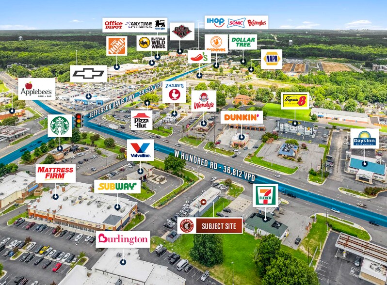 More Photos Of 2423 W Hundred Rd, Chester Fast Food For Sale