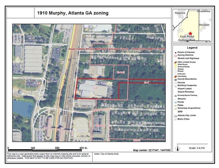 More Photos Of 1910 Murphy Ave SW, Atlanta Manufacturing For Lease
