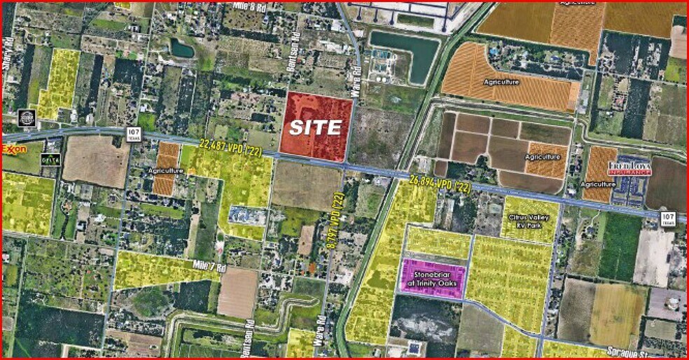 More Photos Of Highway 107, McAllen Land For Sale