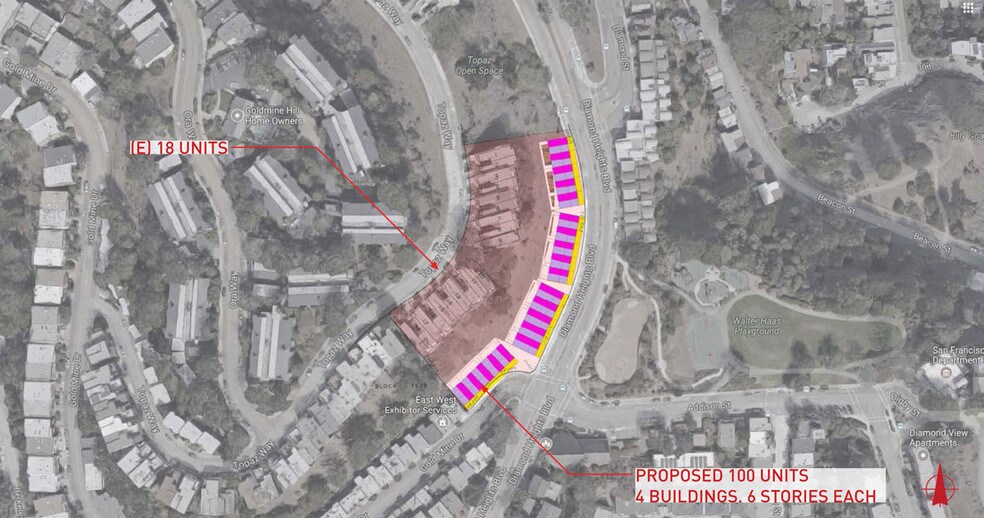 More Photos Of 127 Topaz Way, San Francisco Land For Sale