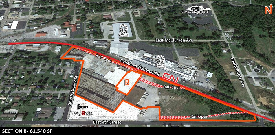 More Photos Of South Dickey St, Sparta Manufacturing For Lease