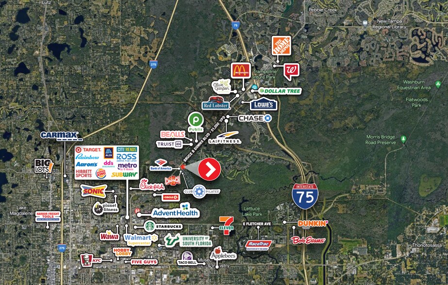 Primary Photo Of 15302 Amberly Dr, Tampa Bank For Sale