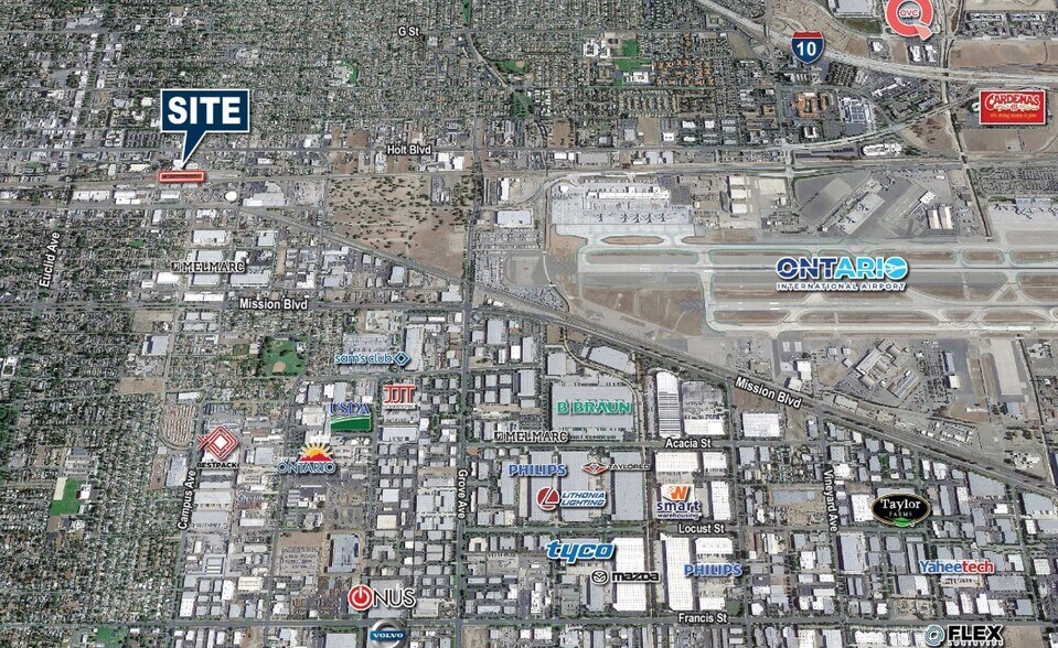 More Photos Of 225 S Sultana Ave, Ontario Contractor Storage Yard For Sale