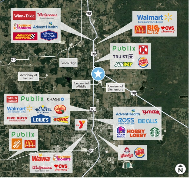 More Photos Of US 301 @ US 98, Dade City Land For Sale