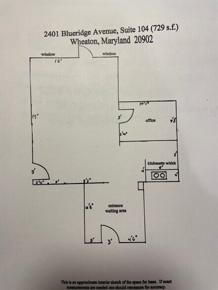 More Photos Of 2401 Blueridge Ave, Wheaton Office For Sale