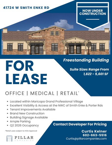 More Photos Of 41724 W Smith Enke Rd, Maricopa Medical For Lease