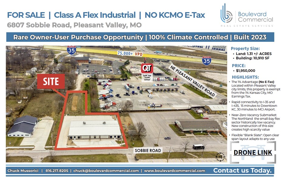 More Photos Of 6807 Sobbie Rd, Pleasant Valley Industrial For Sale