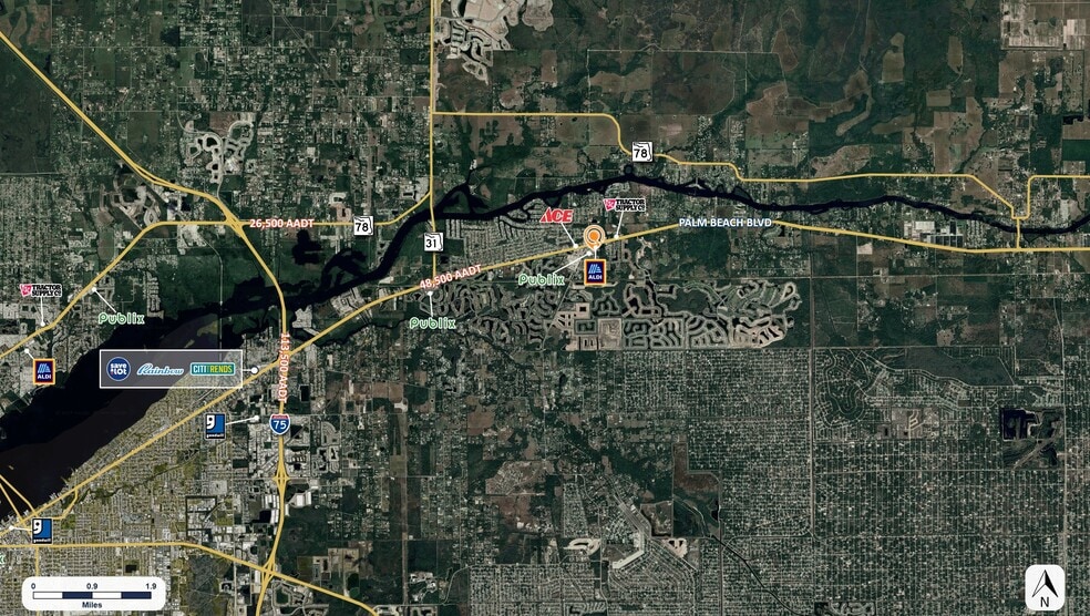 More Photos Of 14600 Palm Beach Blvd, Fort Myers Freestanding For Lease