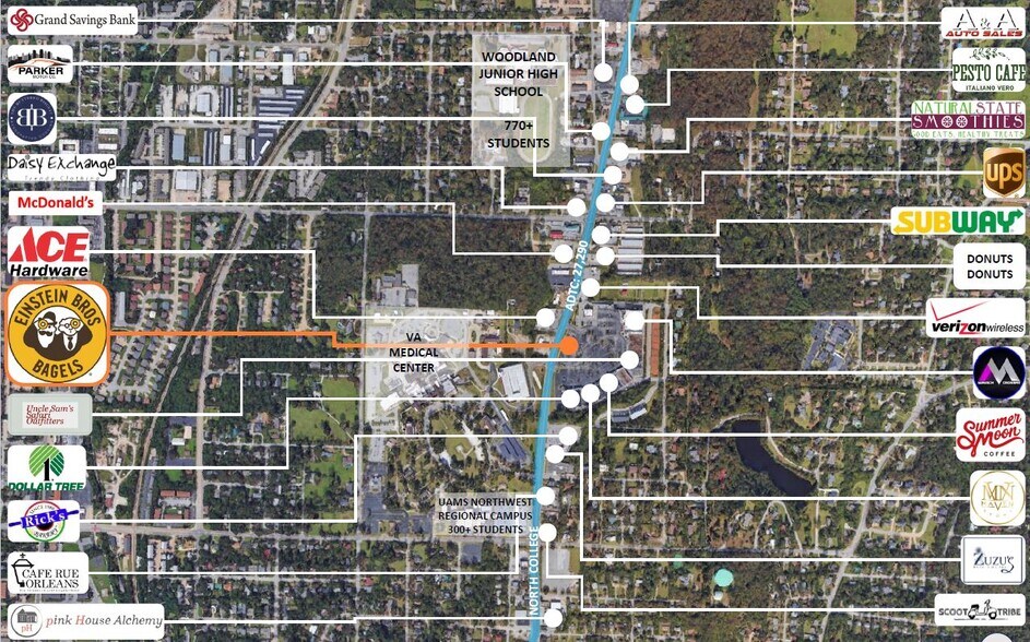 More Photos Of 1500 N College Ave, Fayetteville Fast Food For Sale