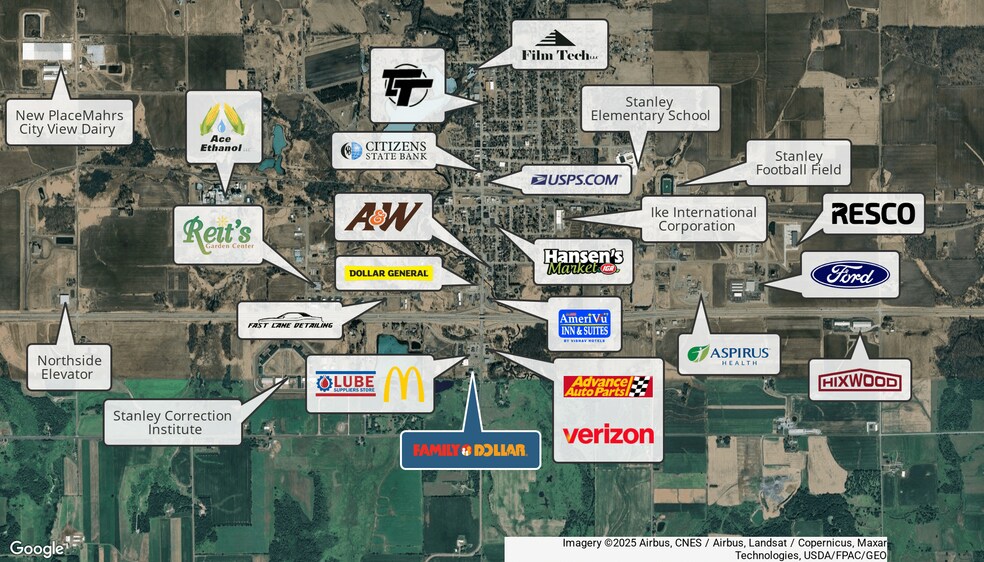 More Photos Of 618 S Broadway St, Stanley Freestanding For Sale