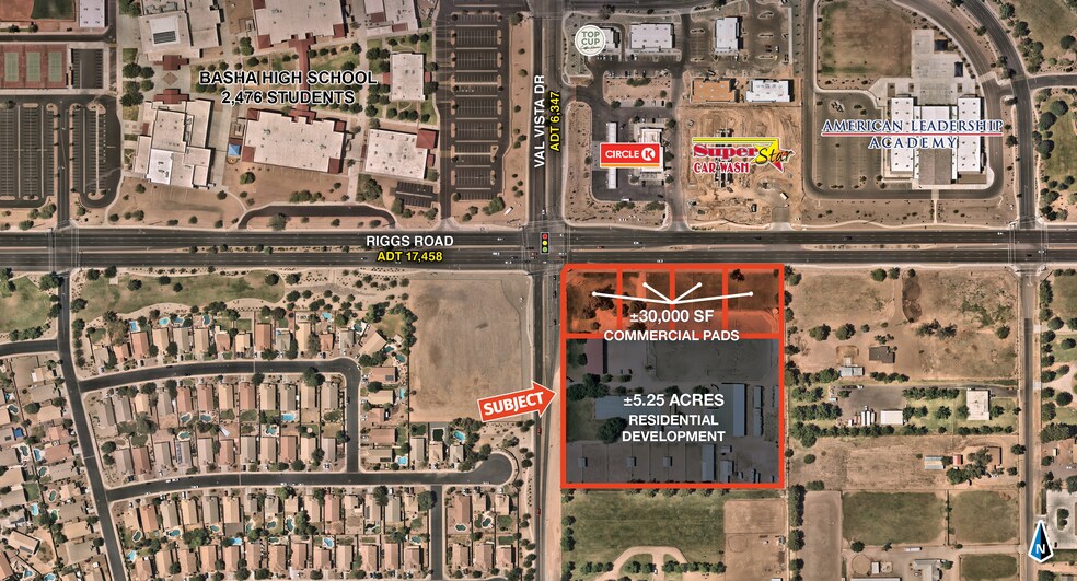 More Photos Of 15225 E Riggs Rd, Gilbert Land For Sale