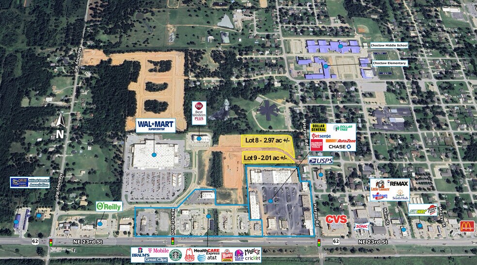 Primary Photo Of 2655 Lane Ross Blvd, Choctaw Land For Sale