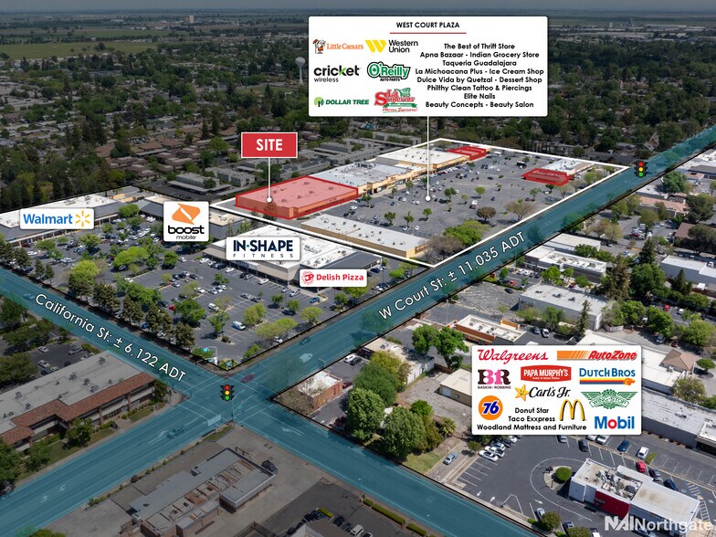 More Photos Of 6-52 W Court St, Woodland General Retail For Lease
