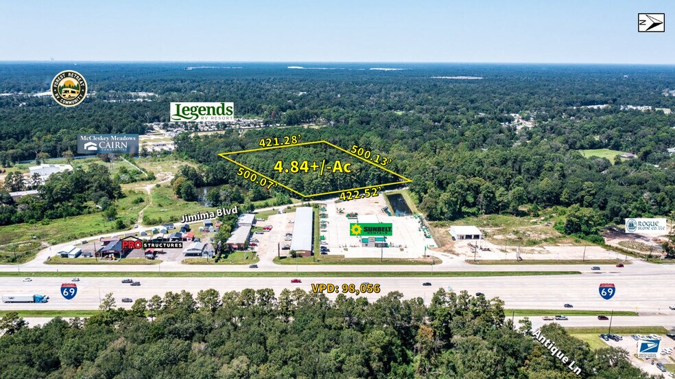 Primary Photo Of 20592 Jimima Blvd, New Caney Land For Sale