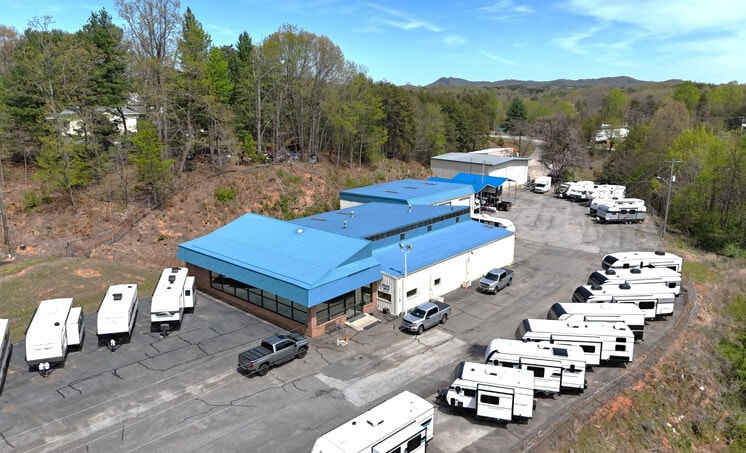 Primary Photo Of 9340 Virginia Ave, Bassett Auto Dealership For Sale