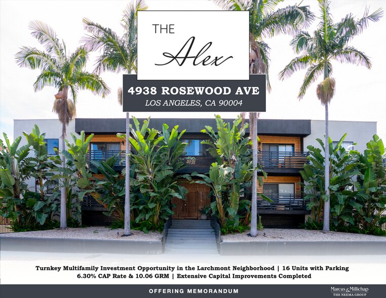 Primary Photo Of 4938 Rosewood Ave, Los Angeles Apartments For Sale