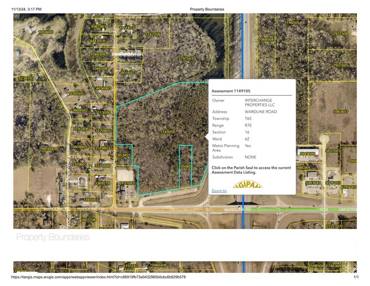 More Photos Of 13141 Wardline rd, Hammond Land For Sale