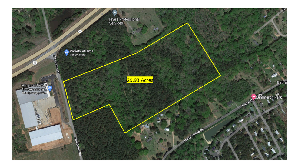 Primary Photo Of 0 Jim Daws Rd, Monroe Land For Sale