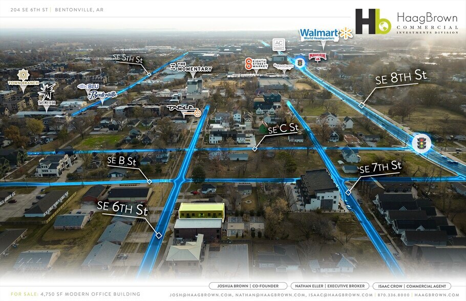 More Photos Of 204 SE 6th St, Bentonville Office For Sale