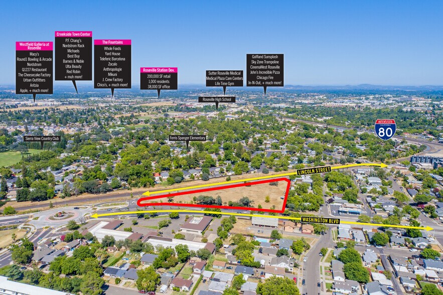 More Photos Of 845 Lincoln St, Roseville Land For Sale