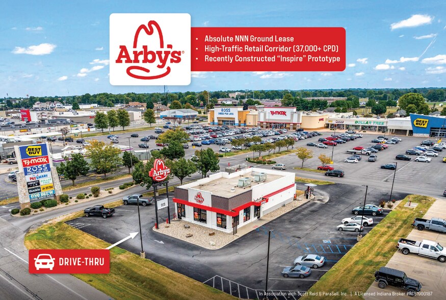 Primary Photo Of 3670 S US Highway 41, Terre Haute Fast Food For Sale