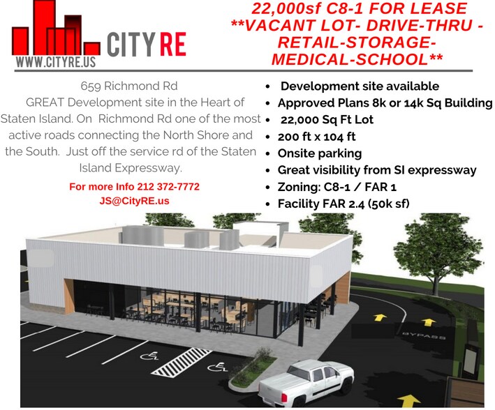 More Photos Of 659 Richmond Rd, Staten Island Land For Lease