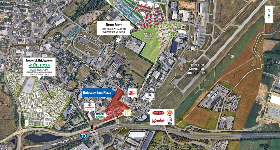 More Photos Of Monacacy Blvd, Frederick Land For Lease