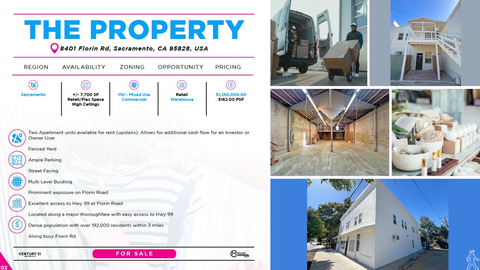 More Photos Of 8401-8403 Florin Rd, Sacramento Storefront Retail Residential For Sale