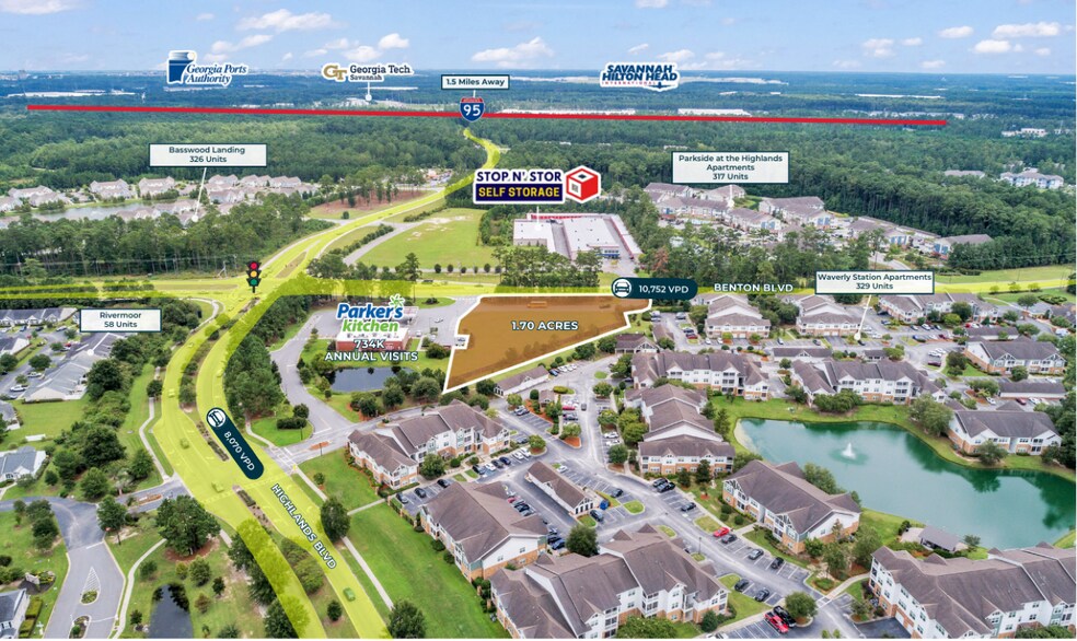 More Photos Of 2175 Benton Blvd, Savannah Land For Sale