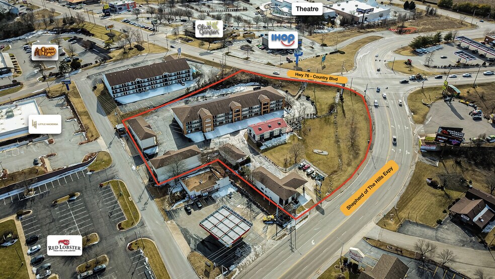 More Photos Of 3601 Shepherd of the Hills Expy, Branson Hotel For Sale